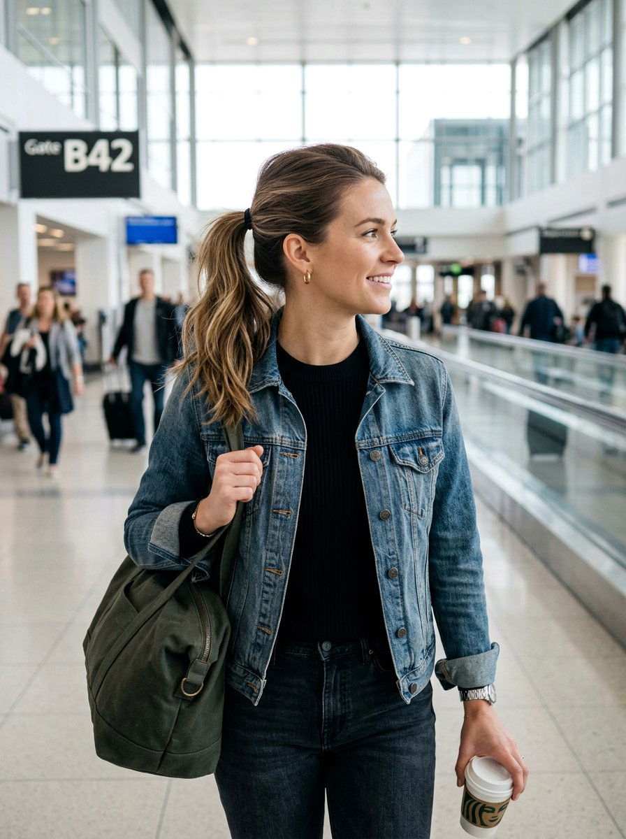 Quick Travel Ponytail For Second Day Hair - 20 travel ponytail hairstyle - 20 travel ponytail hairstyle