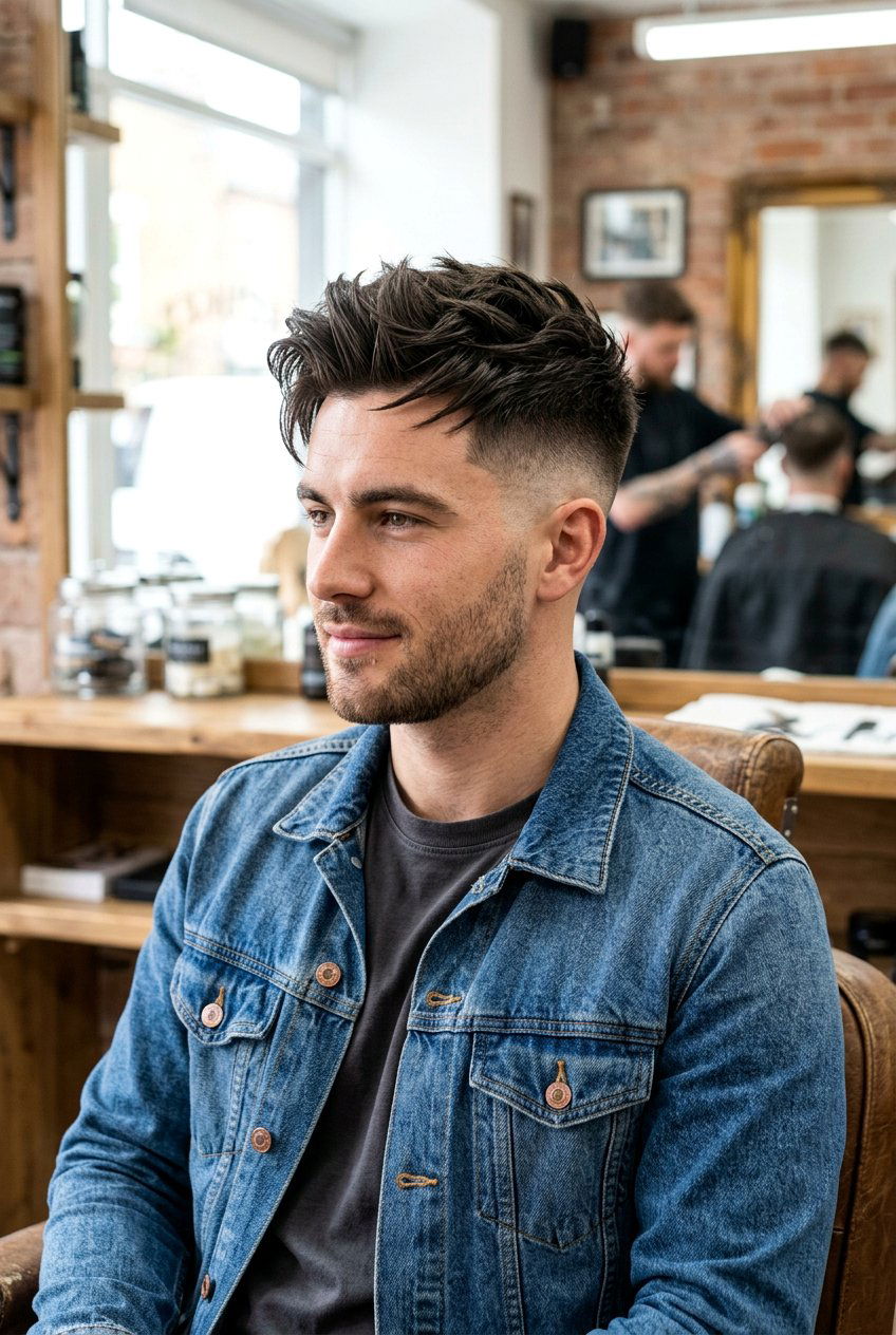 Quiff Haircut For Men - 20 men haircut for round full face - 20 men haircut for round full face
