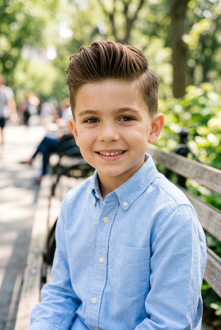 Quiff Haircut Kids - 20 neat boys haircut for graduation - 20 neat boys haircut for graduation
