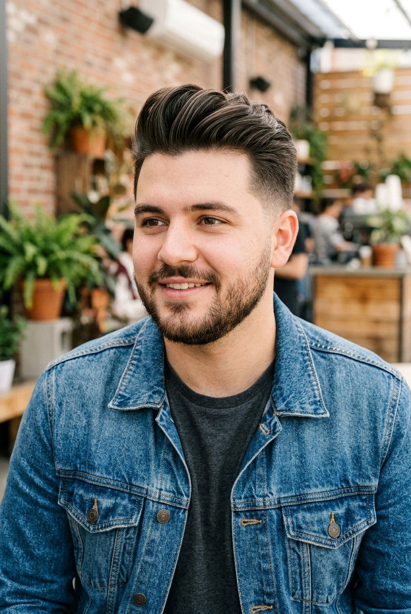 20 Sculpting Men Haircut Ideas For Round Face Shapes To Try