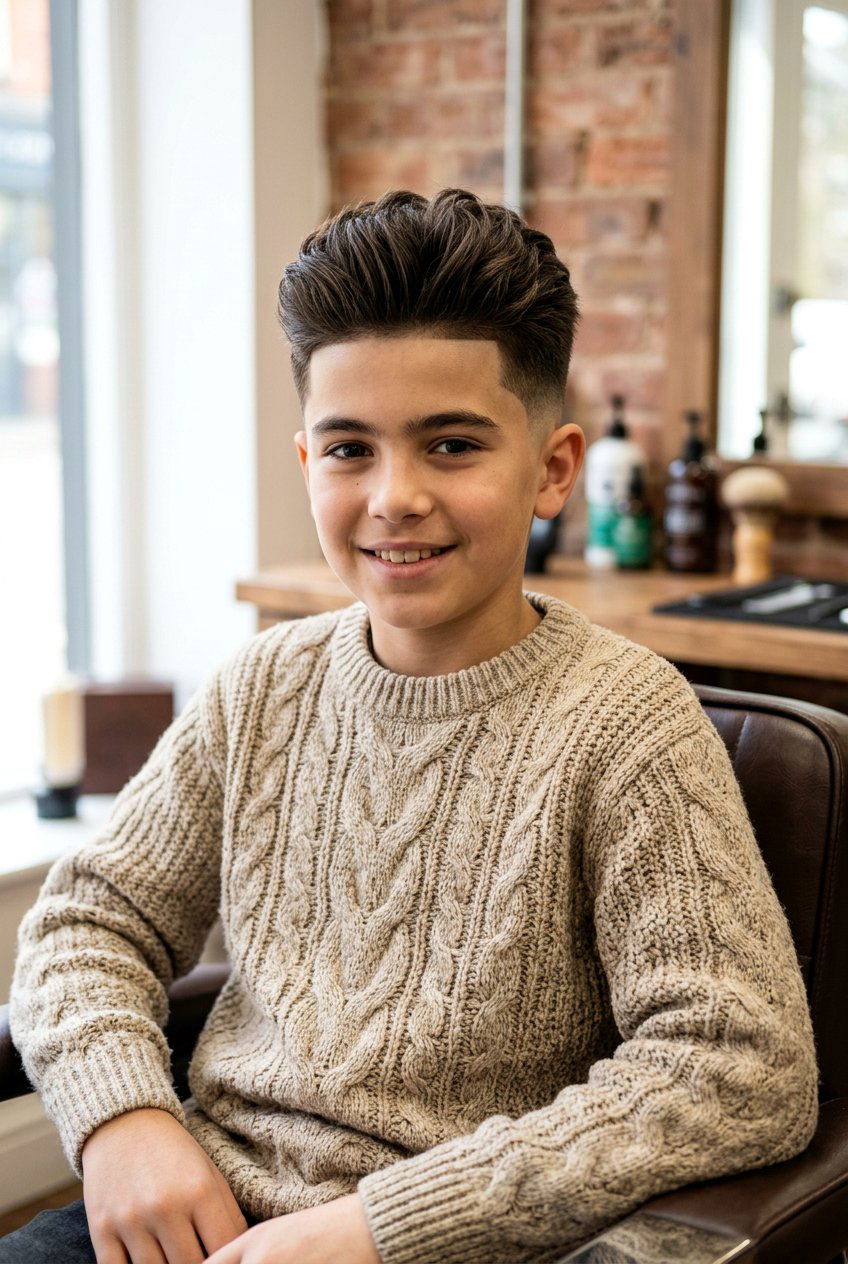 Quiff Taper Fade Thick Hair - 20 boys taper haircut for thick hair - 20 boys taper haircut for thick hair