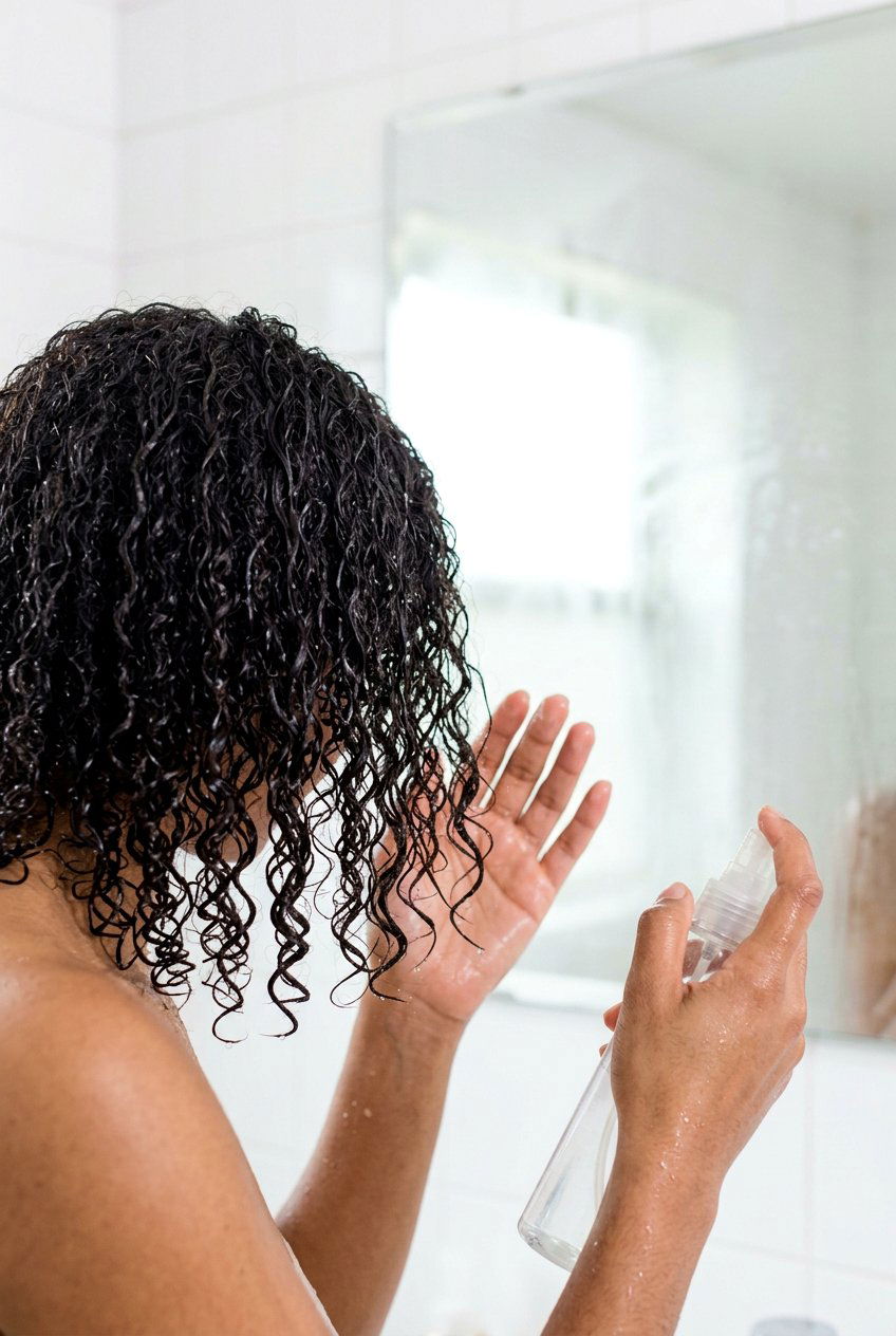 Rake and Smooth Wash and Go for Defined 3C Ringlets - 20 defined wash and go for 3c hair - 20 defined wash and go for 3c hair