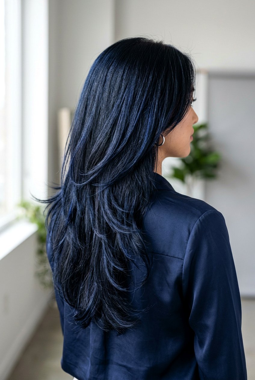Raven black hair blue undertone - 20 raven black hair color - 20 raven black hair color