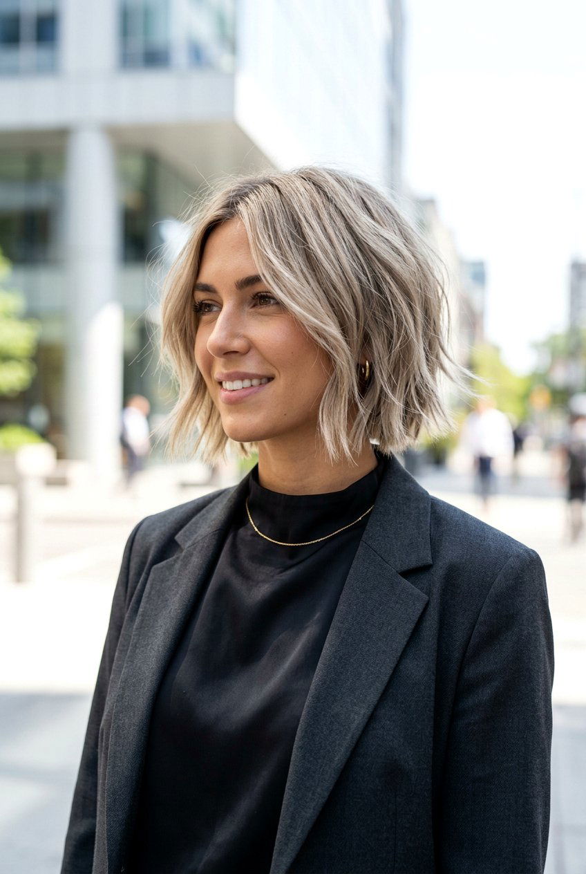 Razor Cut Bob Haircut for Short Hair - 20 salon haircut ideas for short hair - 20 salon haircut ideas for short hair