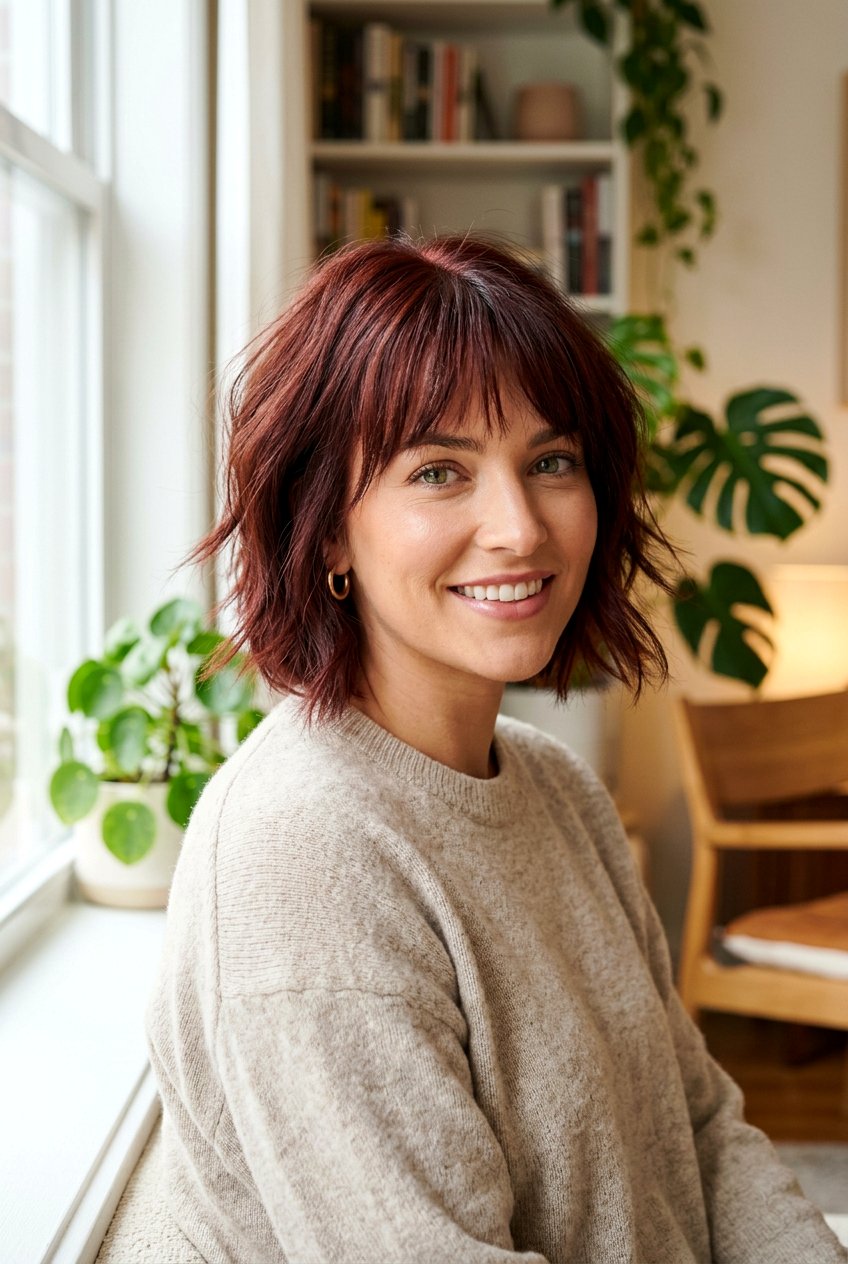 Razor Cut Bob With Fringe - 20 razor cut bob haircut - 20 razor cut bob haircut