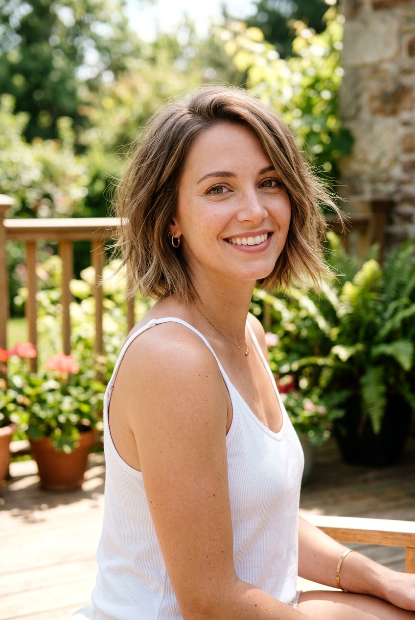 Razor Cut Bob - 20 low maintenance bob for moms - 20 low maintenance bob for moms