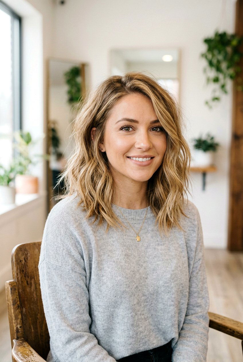 Razor Cut Lob for Damaged Hair - 20 haircuts for damaged hair - 20 haircuts for damaged hair