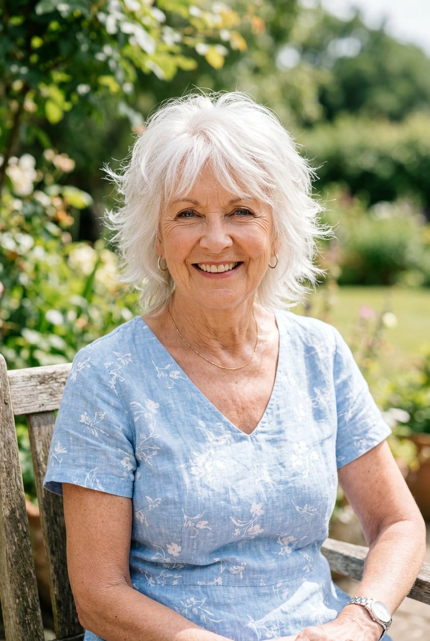 Razor Cut Shag - 20 shag haircut for women over 70 - 20 shag haircut for women over 70