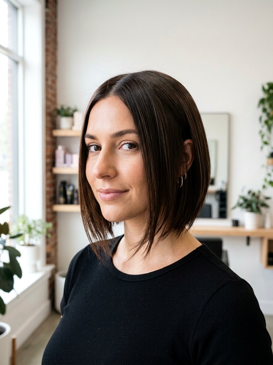 Razor Cut Sleek Bob - 20 sleek bob for mature women - 20 sleek bob for mature women