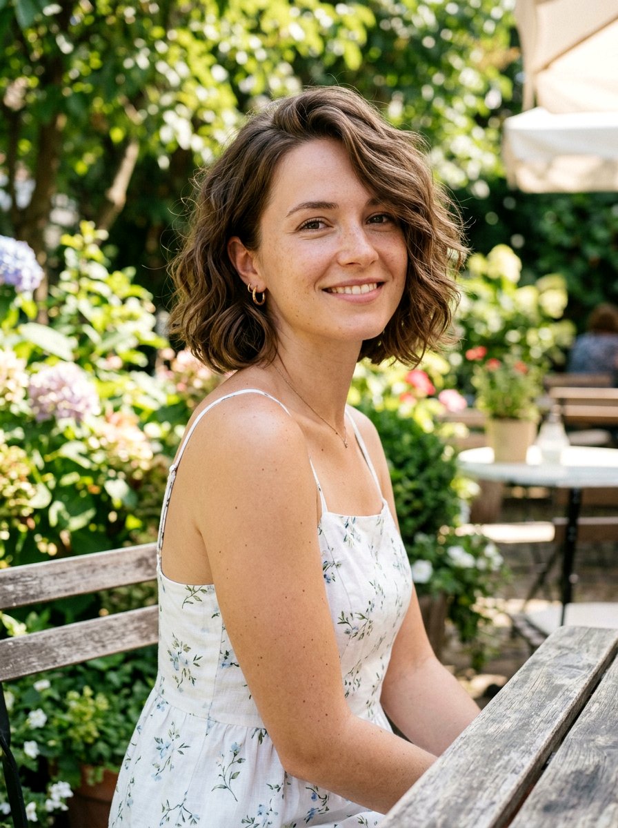 Razor Cut Wavy Bob - 20 short razor haircut for women - 20 short razor haircut for women