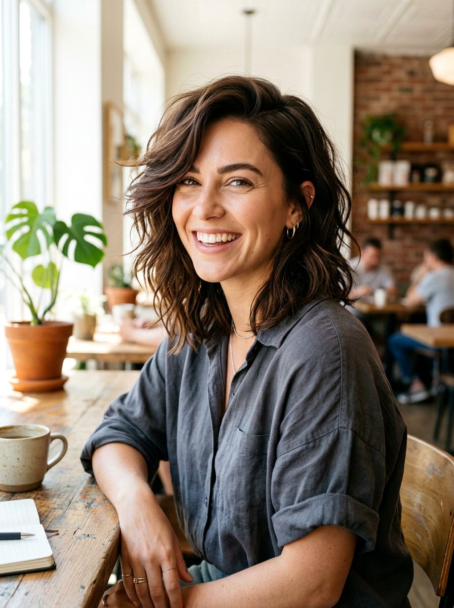 Razor Shag With Side Part For Thick Hair - 20 razor shag for thick hair - 20 razor shag for thick hair