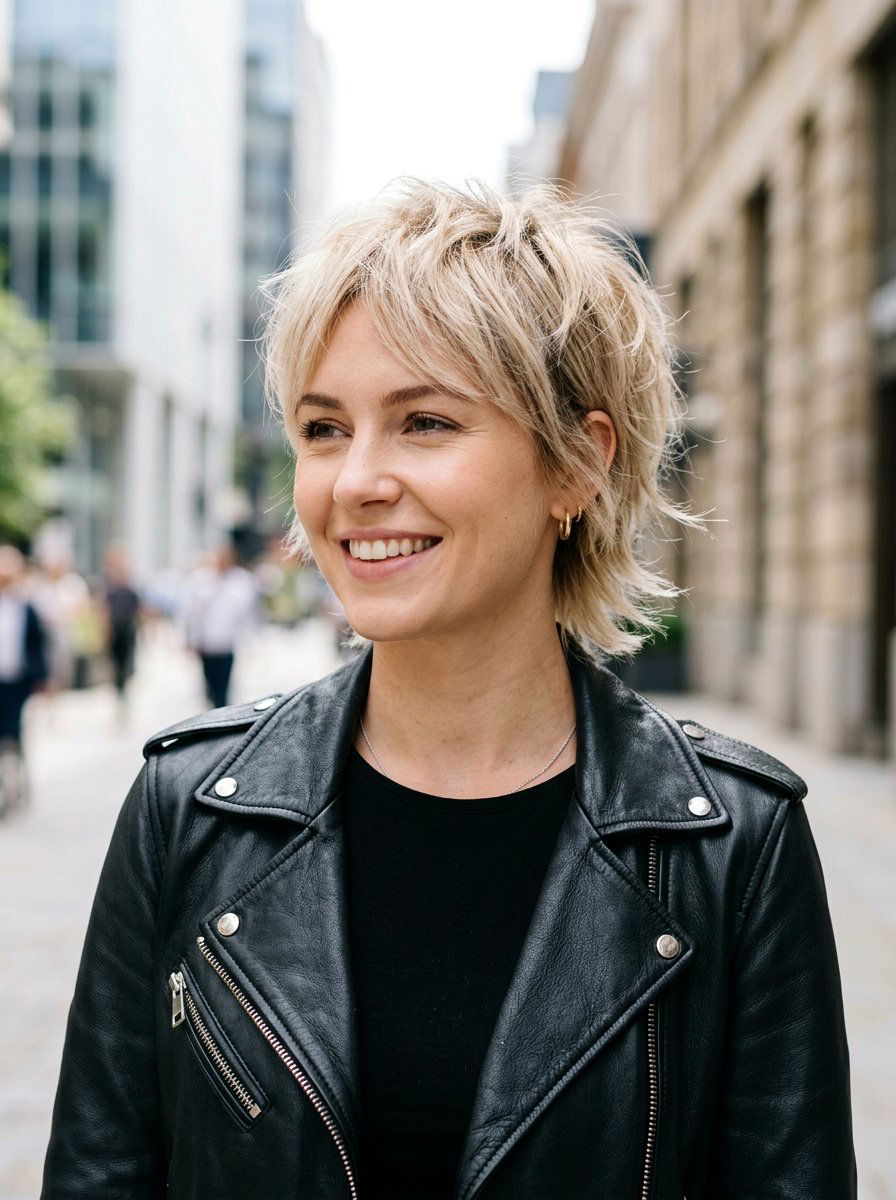 Razor crop - 20 short natural haircut for fine hair - 20 short natural haircut for fine hair