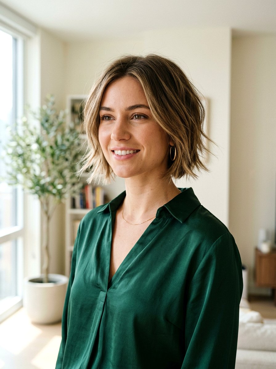 Razored Bob Haircut - 20 haircut to fix grown out shag - 20 haircut to fix grown out shag