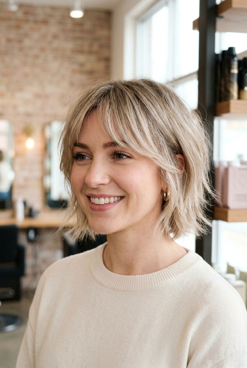 Razored Bob Haircut - 20 razored haircut for women - 20 razored haircut for women