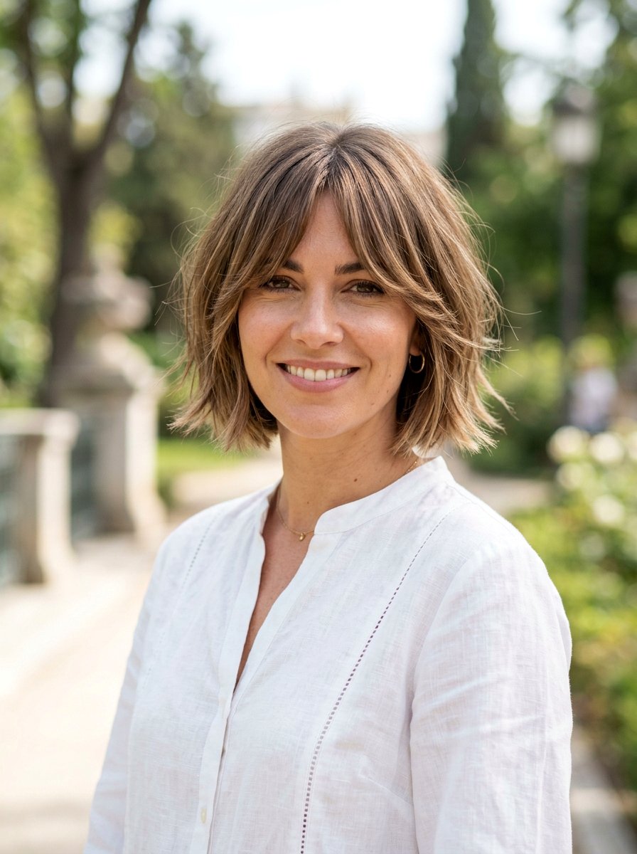 20 Must-Have Razored Bob with Bangs Looks to Try This Year