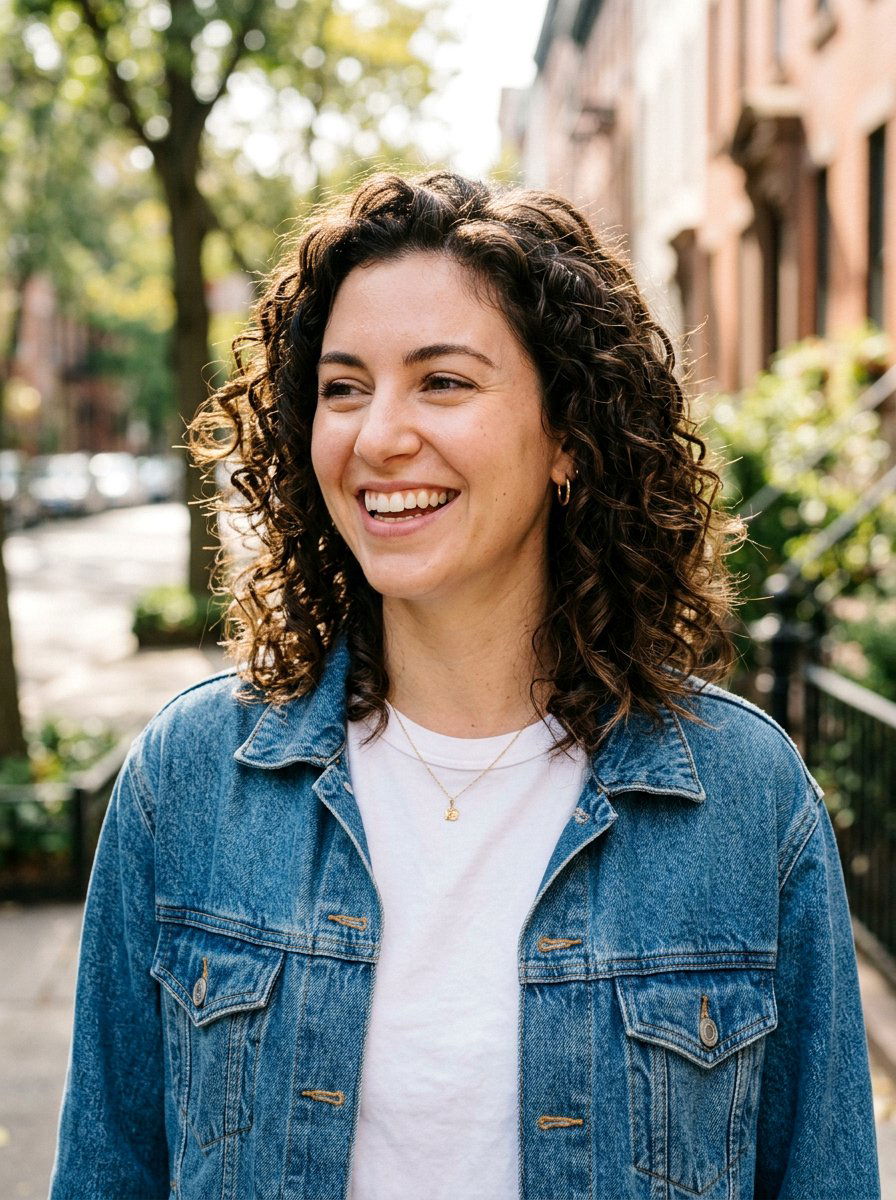 Razored Lob For 3a Hair - 20 haircut for 3a curly hair - 20 haircut for 3a curly hair