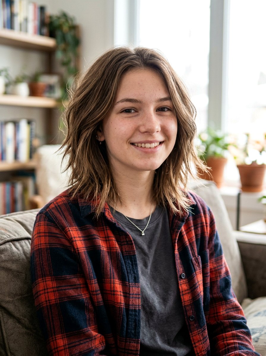 Razored Lob Haircut - 20 teen girls haircut ideas for school - 20 teen girls haircut ideas for school