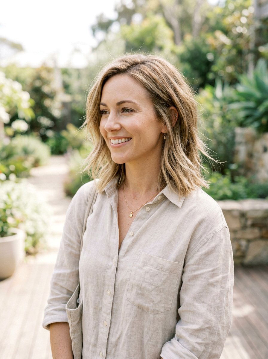 Razored Lob Haircut For Moms - 20 trendy haircut for moms 2026 - 20 trendy haircut for moms 2026