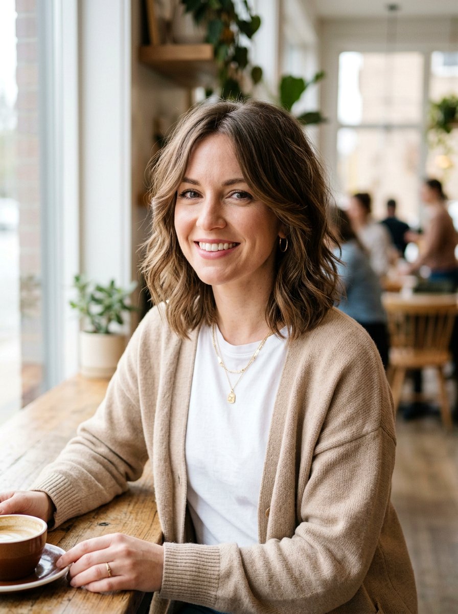 Razored Lob With Face Framing Layers For Fine Hair - 20 razored lob for fine hair - 20 razored lob for fine hair