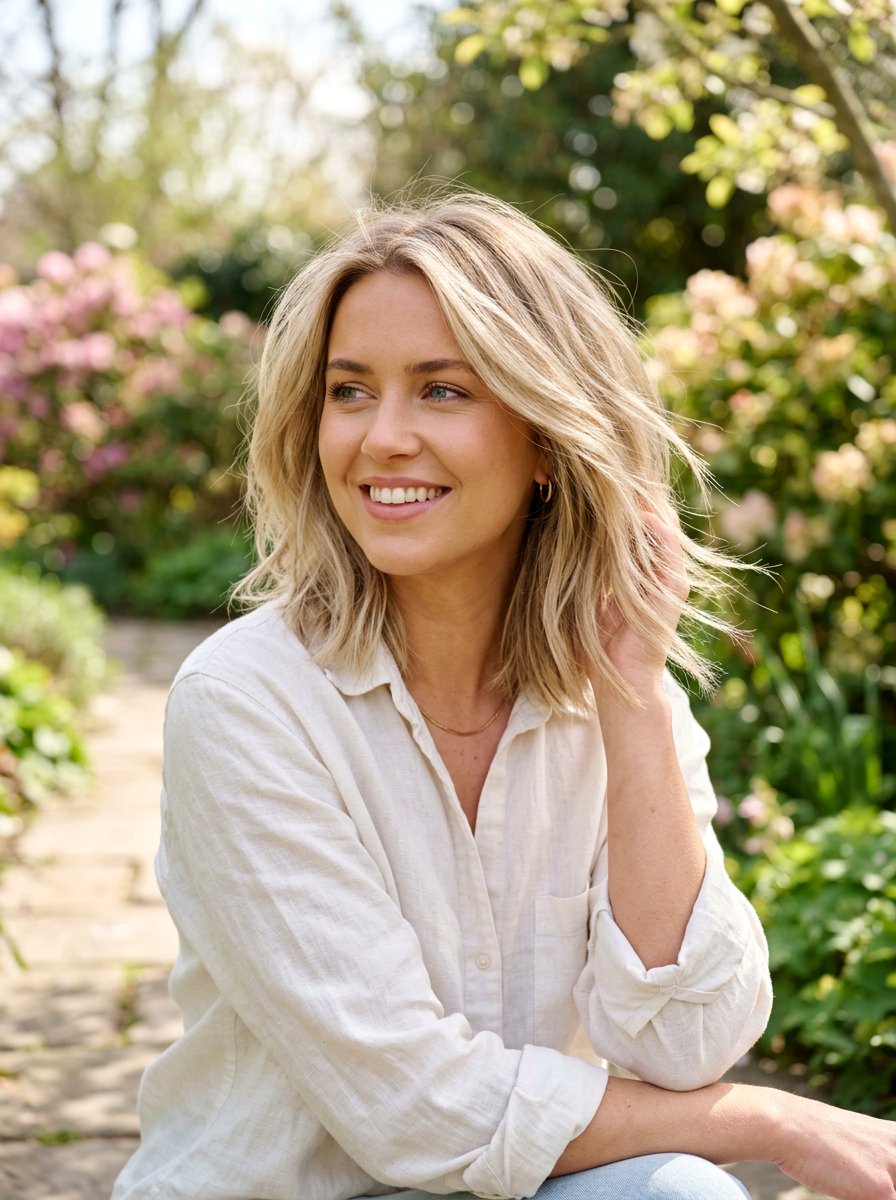 Razored Lob - 20 haircut to fix awkward grow out stage - 20 haircut to fix awkward grow out stage