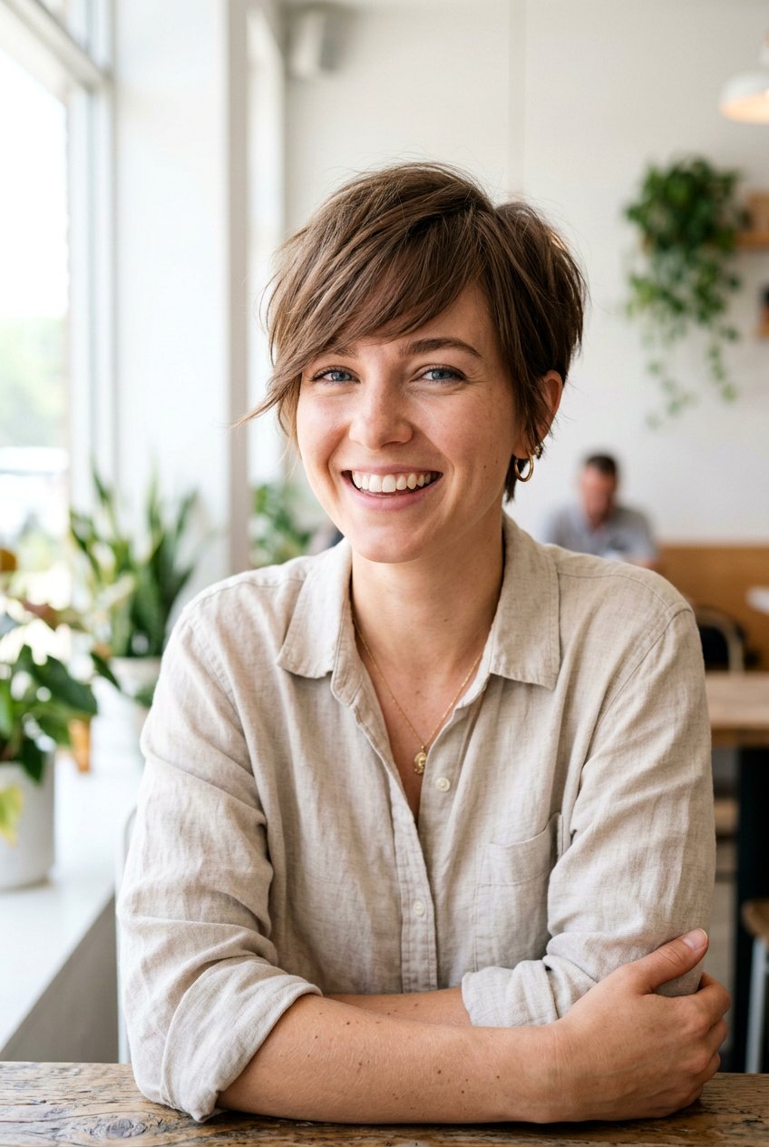 Razored Pixie With Long Fringe - 20 feminine pixie with long bangs - 20 feminine pixie with long bangs