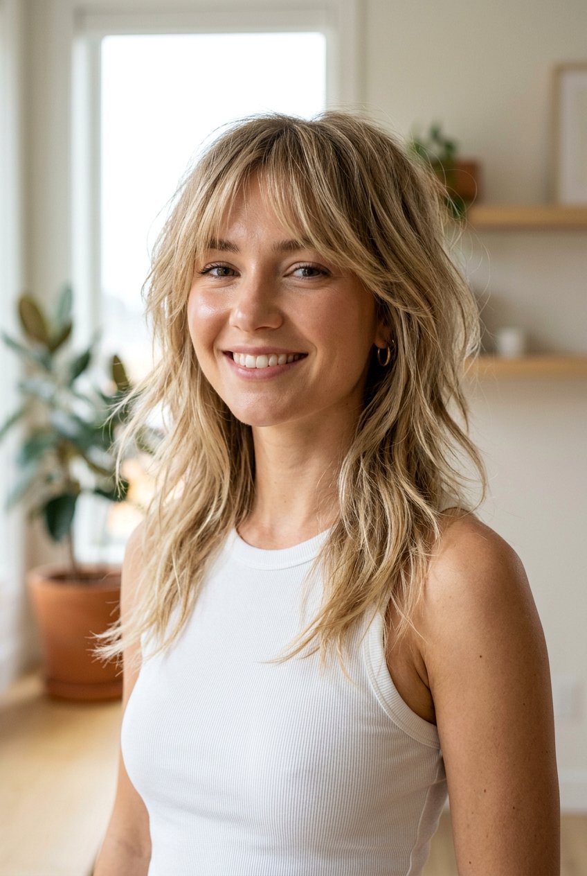 Razored Shag For Fine Hair - 20 grunge shag hairstyle women - 20 grunge shag hairstyle women