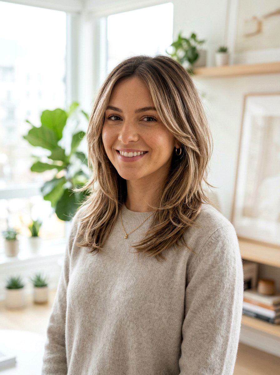 Razored Shoulder Length Layers - 20 elegant shoulder length haircut with layers - 20 elegant shoulder length haircut with layers