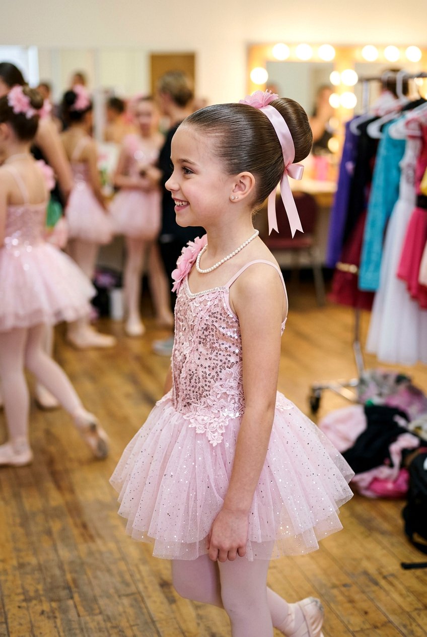 Recital Bun With Ribbon Wrap - 20 recital bun for dancers - 20 recital bun for dancers