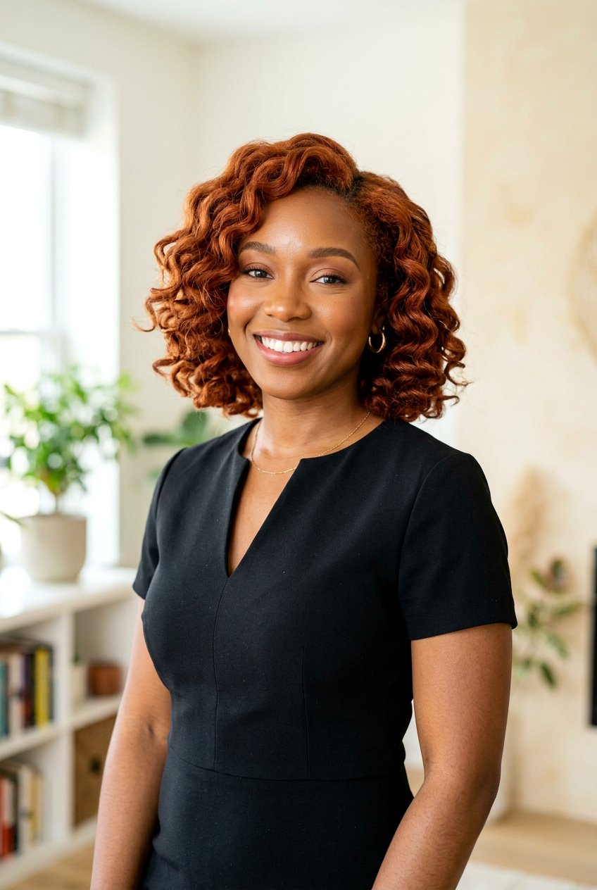 Red Braid Out Bob - 20 braid out bob hairstyle - 20 braid out bob hairstyle