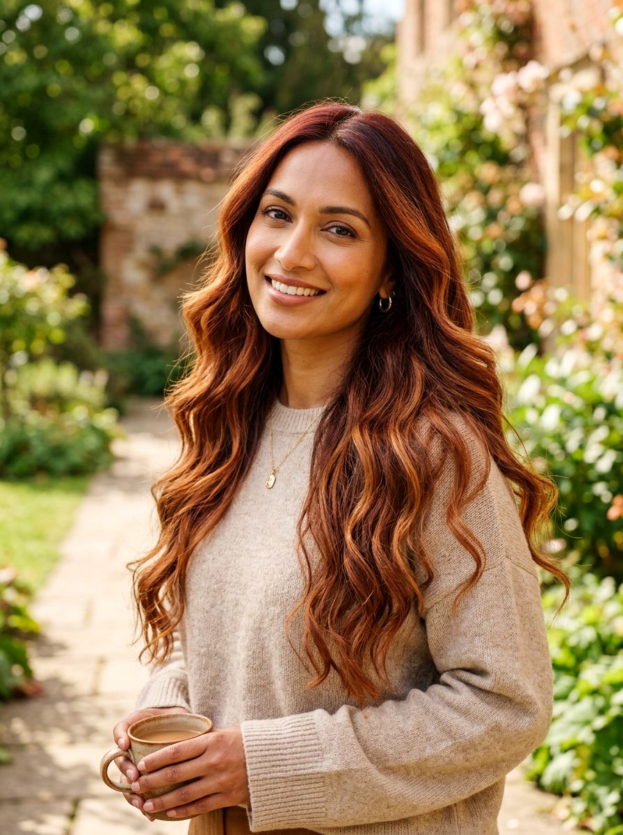 Red Brown Balayage For Warm Skin Tones - 20 rich red brown balayage - 20 rich red brown balayage