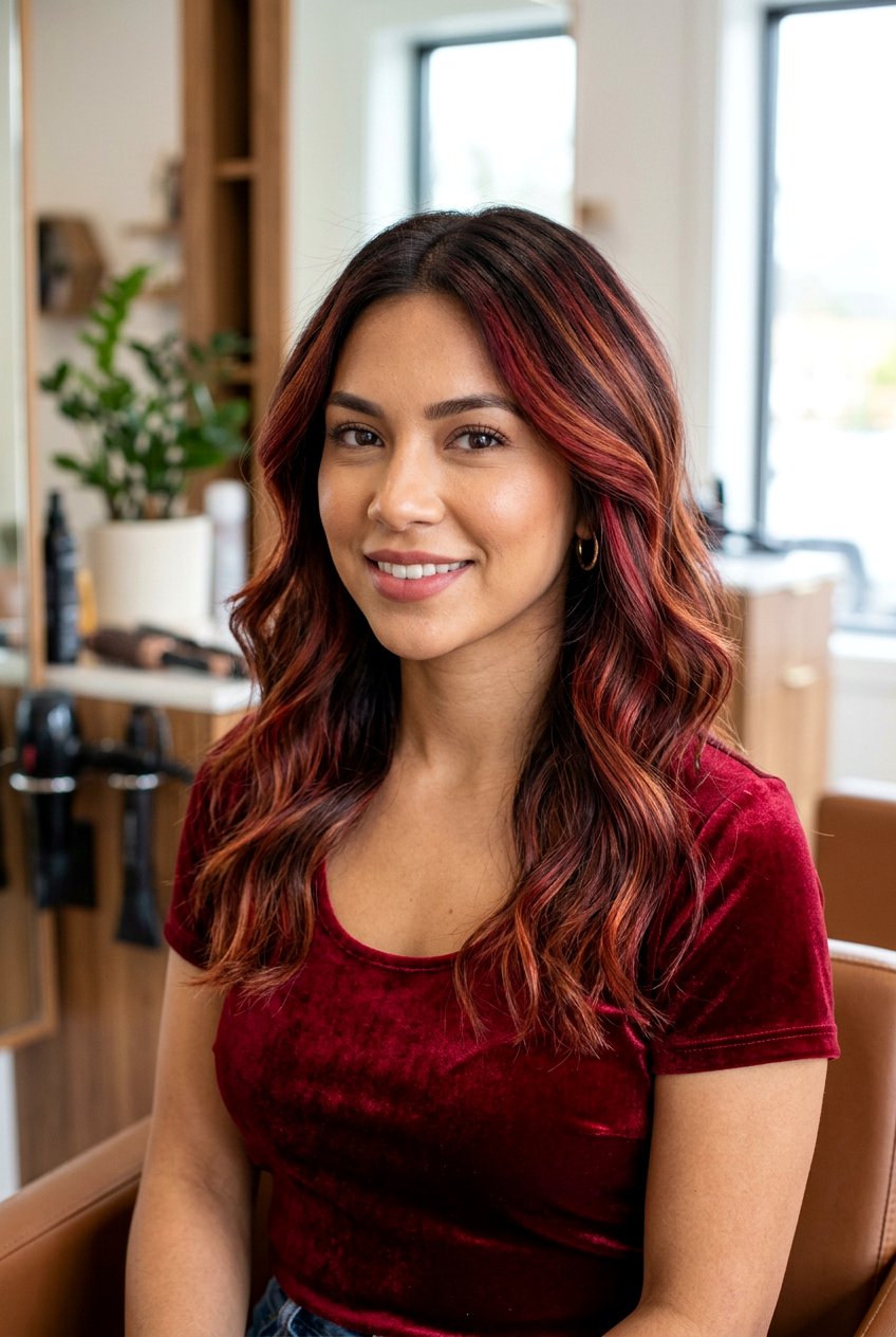 Red Ginger Balayage Shadow Root - 20 ginger balayage with shadow root - 20 ginger balayage with shadow root
