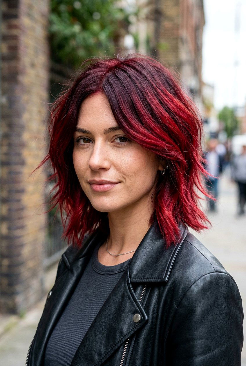 Red Root Melt - 20 root melt hair color - 20 root melt hair color