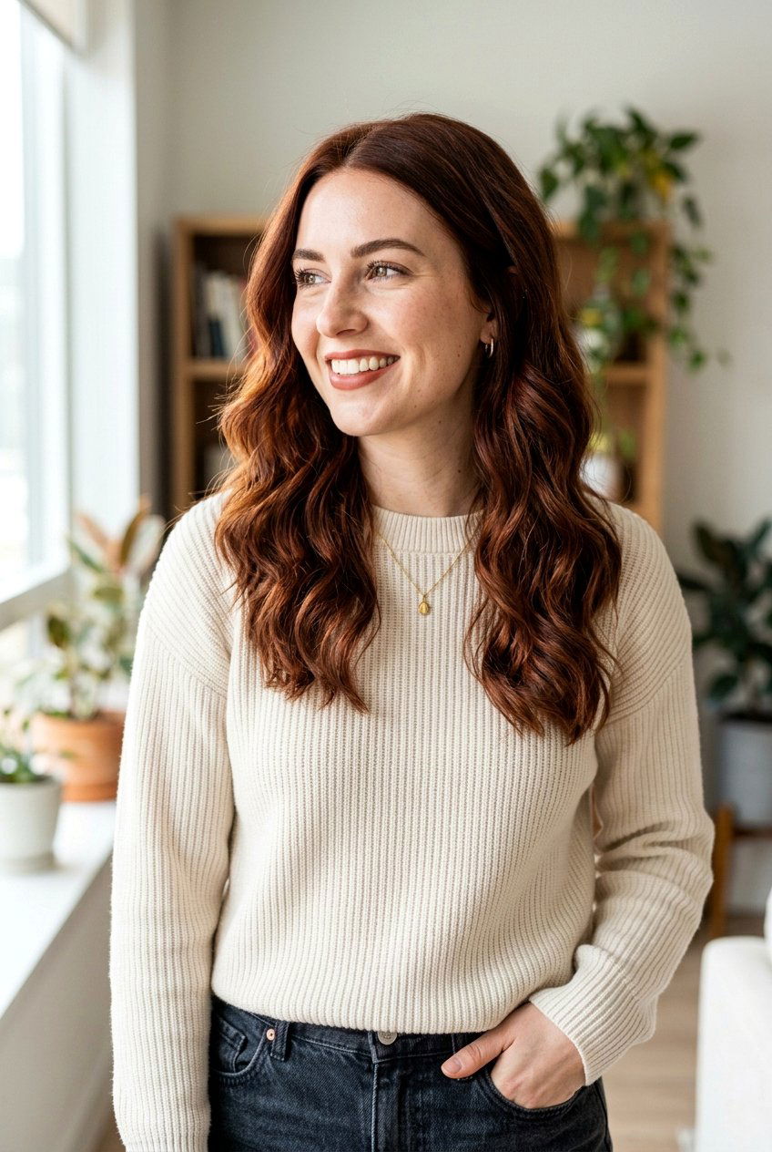 Red Tinted Brown Hair Color - 20 fire hair color ideas - 20 fire hair color ideas