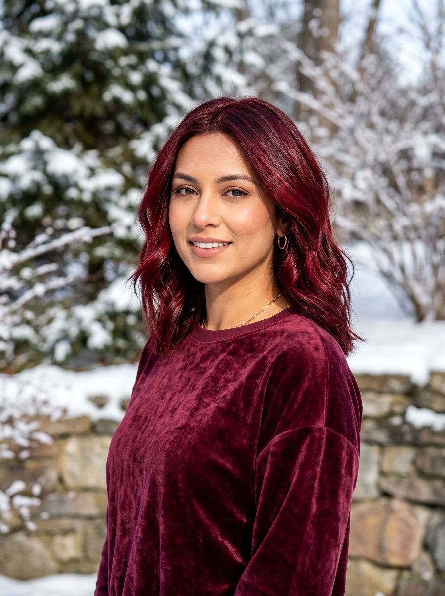 Red Velvet Gloss Medium Hair - 20 red gloss hair color ideas - 20 red gloss hair color ideas