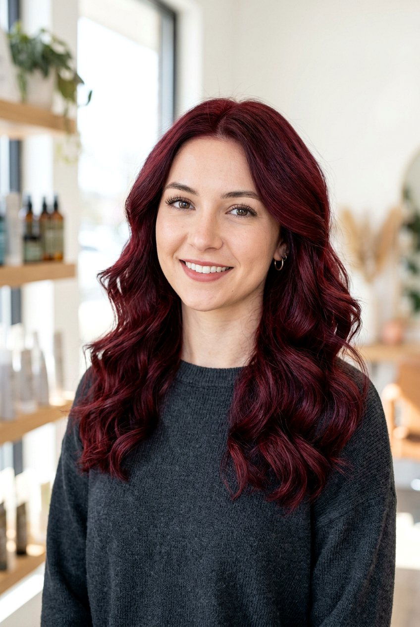 Red Velvet Hair - 20 red hair color ideas for winter - 20 red hair color ideas for winter