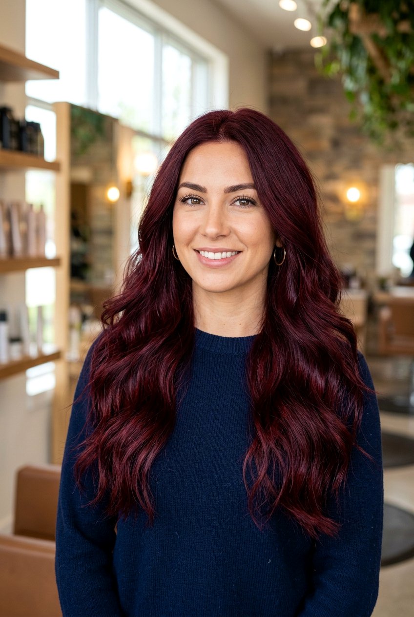 Red Wine Brunette - 20 cola brunette hair color - 20 cola brunette hair color