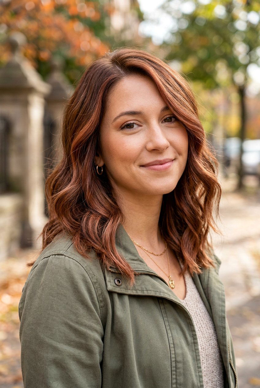 Reddish brown auburn balayage shoulder length - 20 auburn balayage for shoulder length hair - 20 auburn balayage for shoulder length hair