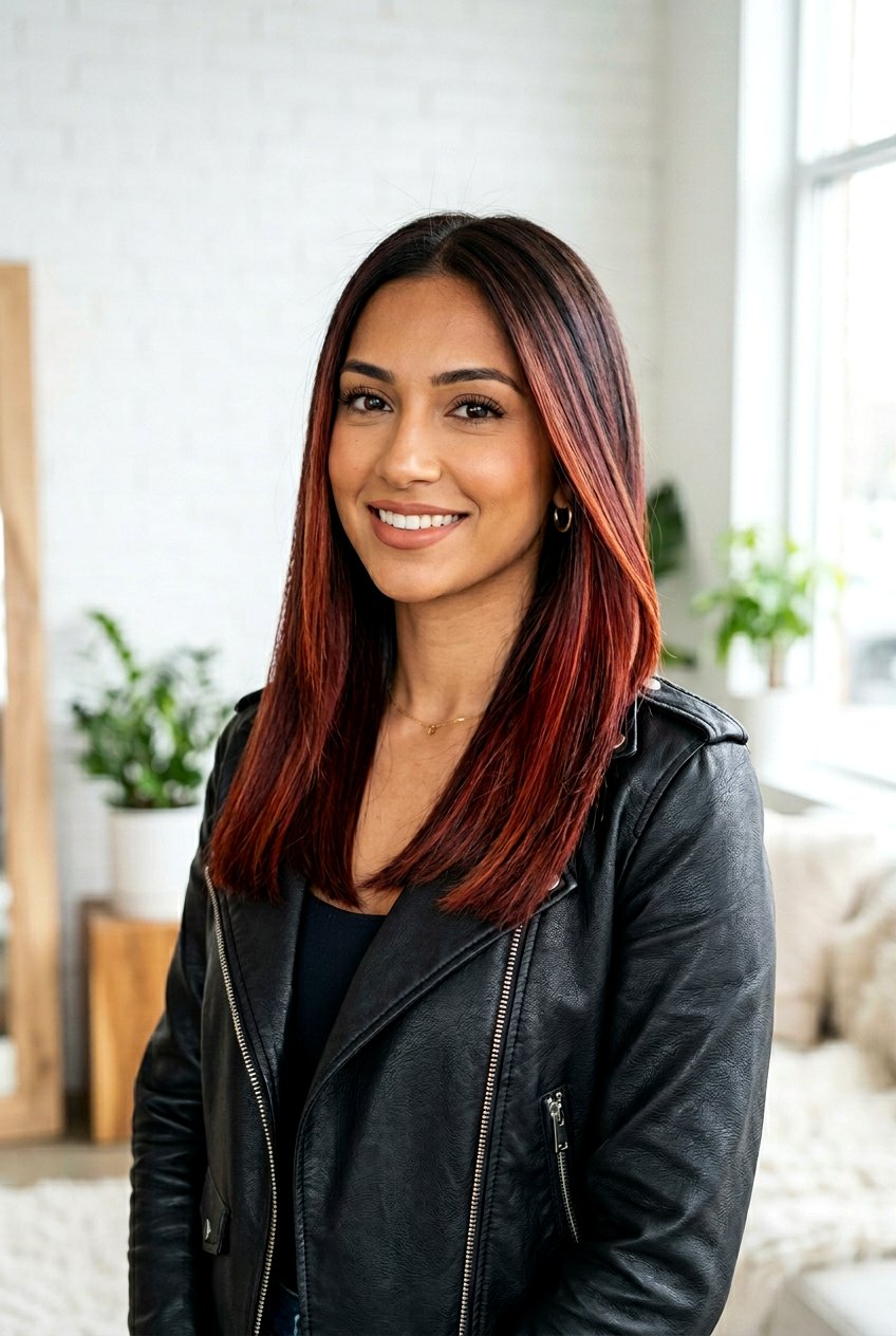 Reddish ginger balayage dark brown hair - 20 ginger spice balayage on brunette hair - 20 ginger spice balayage on brunette hair