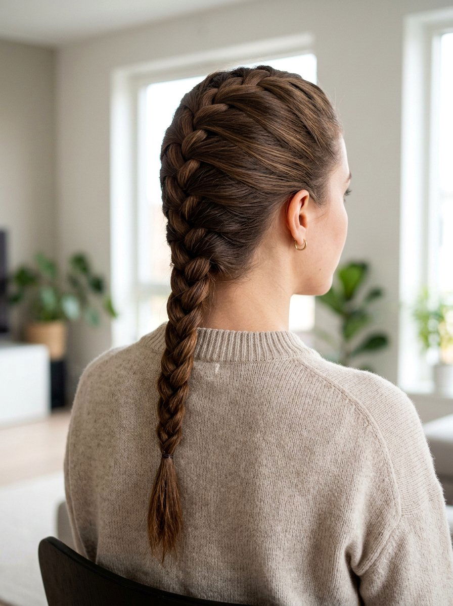 Refined French Braid - 20 classy hairstyle ideas for women - 20 classy hairstyle ideas for women