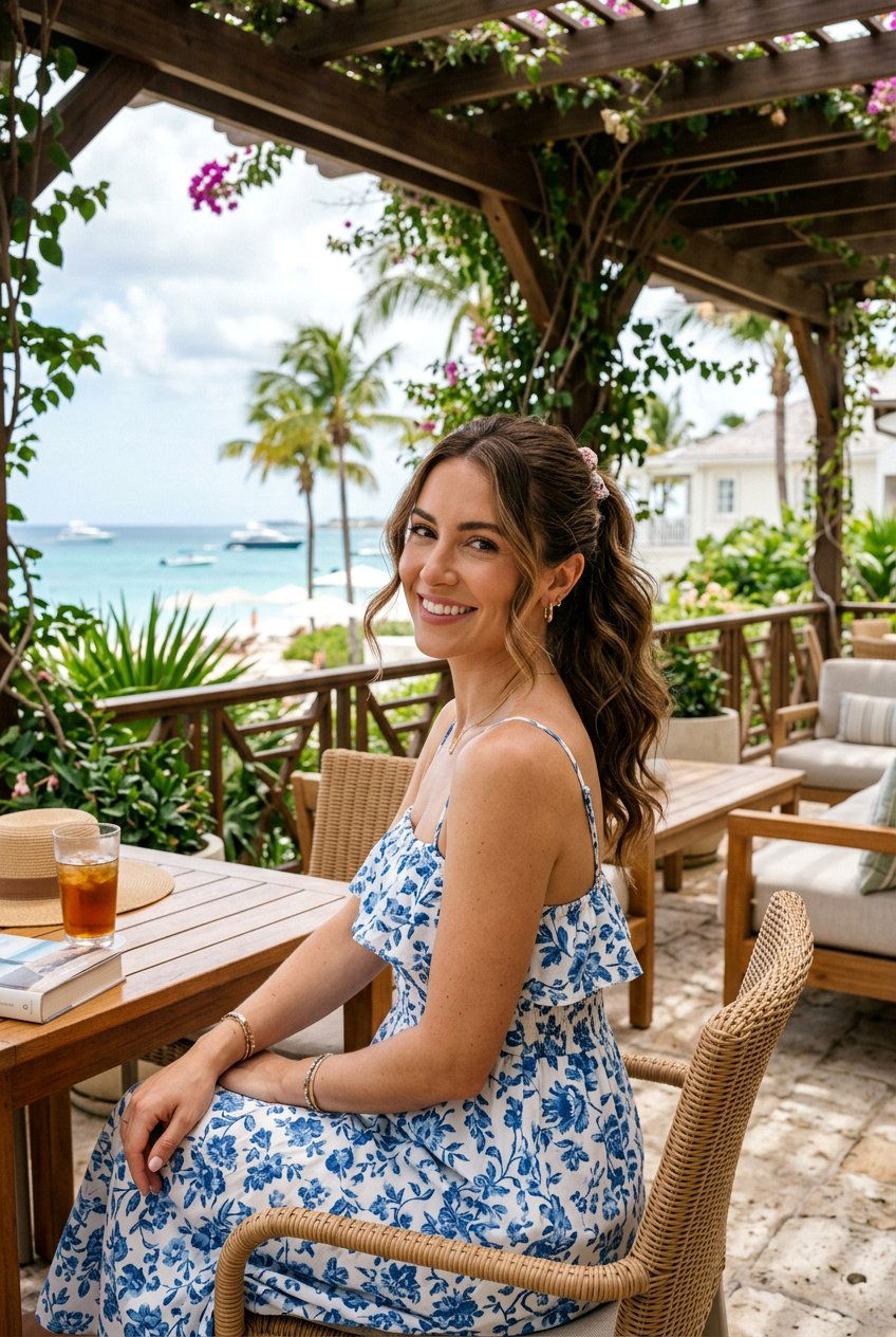 Resort Ponytail With Face Framing Pieces - 20 resort ponytail hairstyle - 20 resort ponytail hairstyle