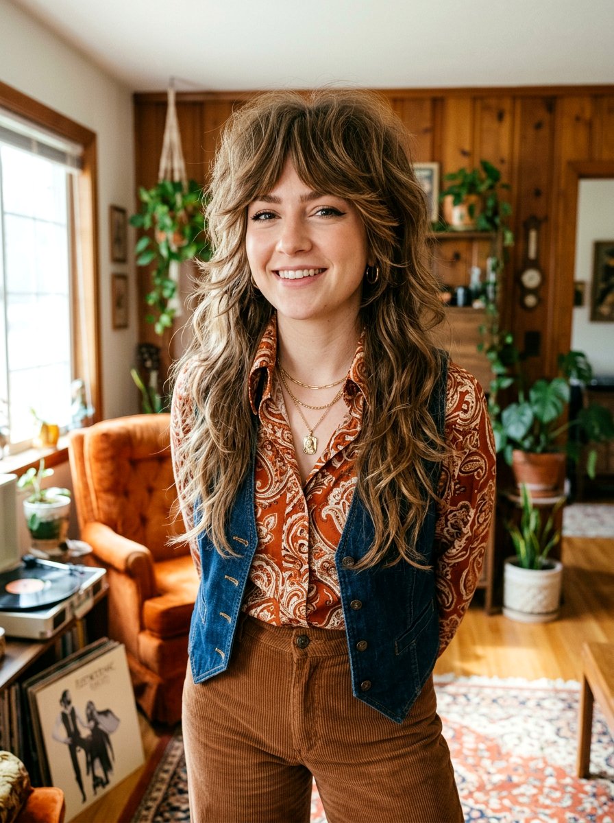 Retro 70s Shag Mullet - 20 shag mullet haircut women - 20 shag mullet haircut women