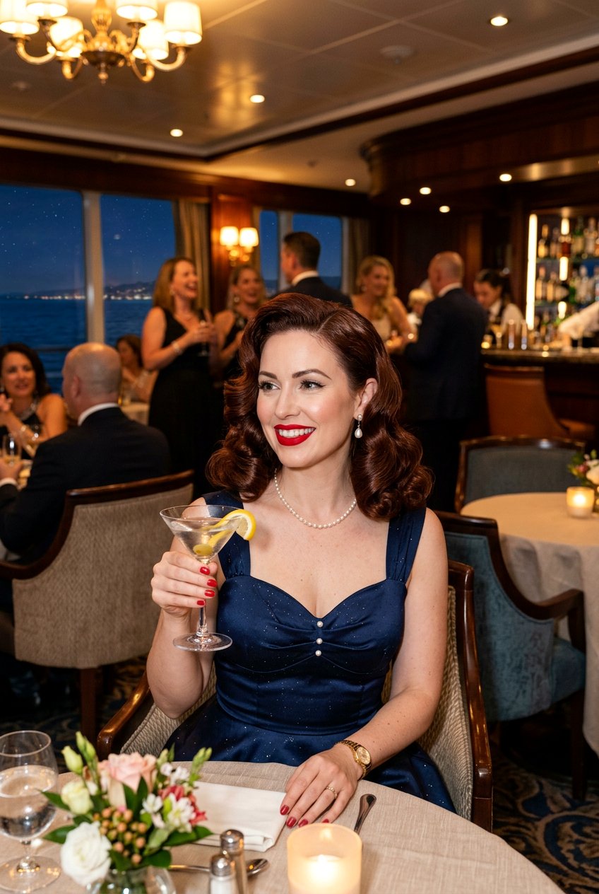 Retro Curls For Cruise Night - 20 cruise hairstyles for women - 20 cruise hairstyles for women