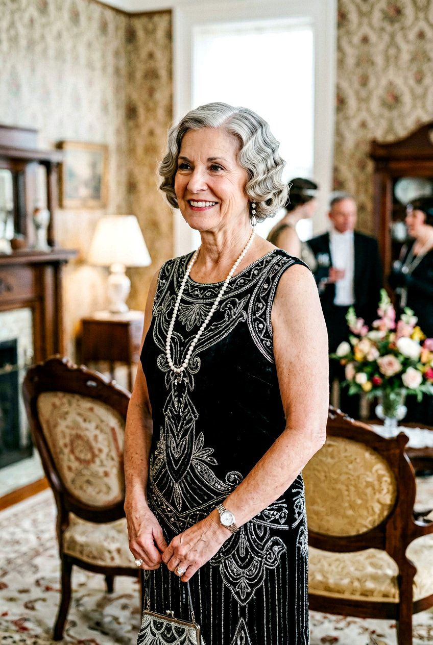 Retro Faux Bob - 20 formal hairstyles for mature women - 20 formal hairstyles for mature women