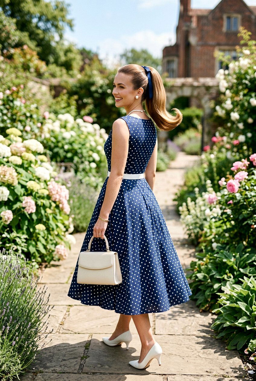 Retro Flip Ponytail - 20 chic ponytail for mother of the bride - 20 chic ponytail for mother of the bride