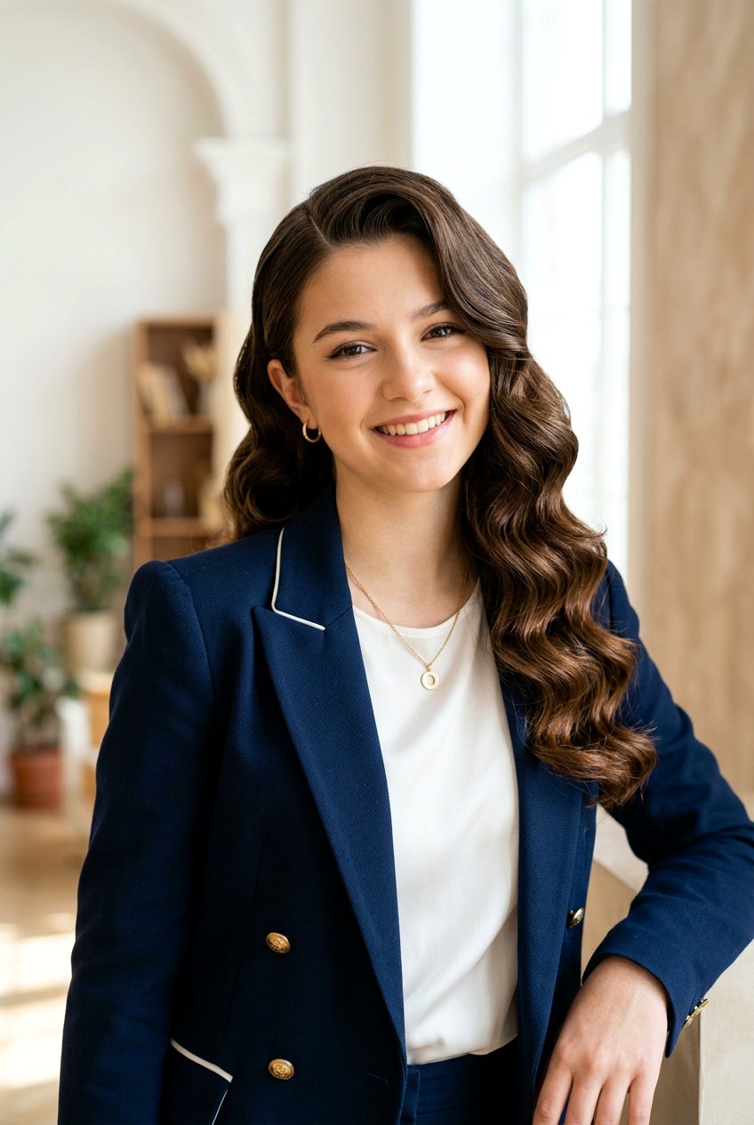 Retro Vintage Waves - 20 birthday hairstyle for teenage girls - 20 birthday hairstyle for teenage girls