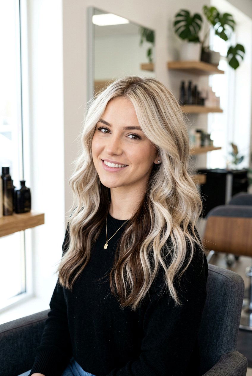 Reverse Balayage - 20 balayage hair color ideas - 20 balayage hair color ideas