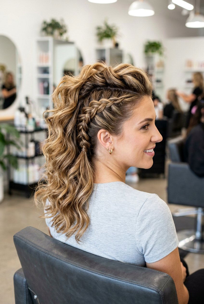 20 Gorgeous Overnight Braid Curls for Medium Hair Looks