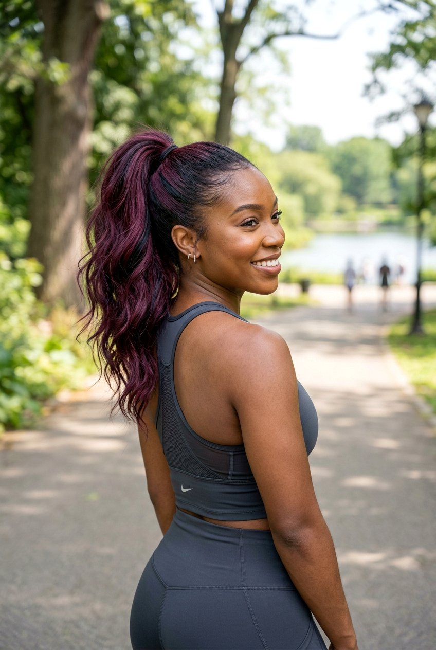 Reverse Plum Balayage Black Hair - 20 plum balayage for black hair women - 20 plum balayage for black hair women