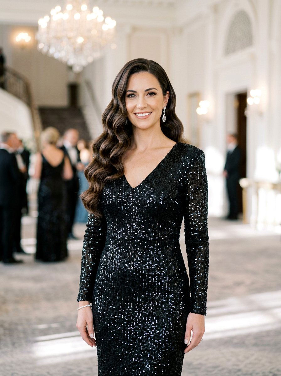 Ribbon Curl Waves - 20 old money waves hairstyle - 20 old money waves hairstyle