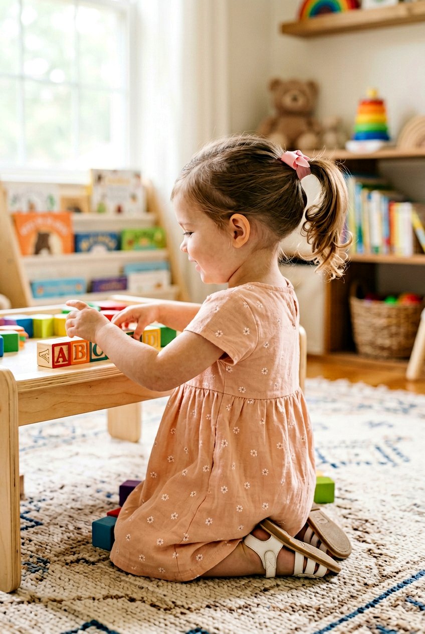 Ribbon Wrapped Ponytail For Toddlers - 20 first birthday hairstyles for girls - 20 first birthday hairstyles for girls